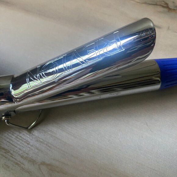 Revlon Blue Silver 1" barrel curling iron tested working easy 1 setting RVC029AF - Picture 4 of 7